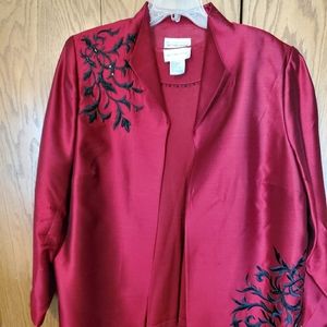Victor Costa Special occasion embroidered jacket a